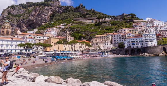 Von Pompeji/Vico Equense: Amalfi, Positano, & Ravello Tour