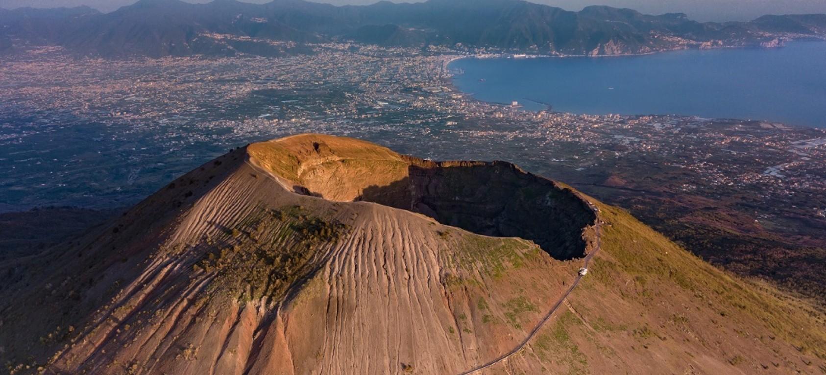 Von Ercolano: Hin- und Rückfahrt zum Nationalpark Vesuv