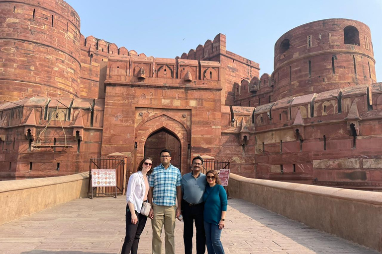 Visite privée du Taj Mahal au lever du soleil