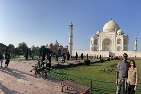 Visite privée du Taj Mahal au lever du soleil