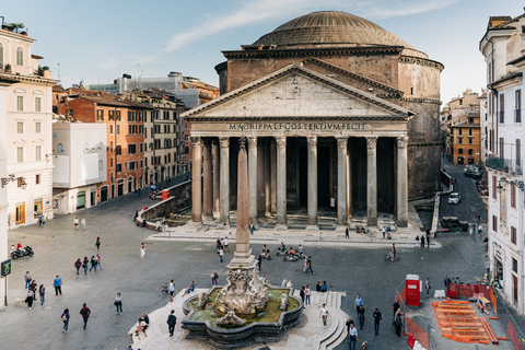 Rom: Pantheon Guidad tur med inträdesbiljett och headsetRundtur på engelska