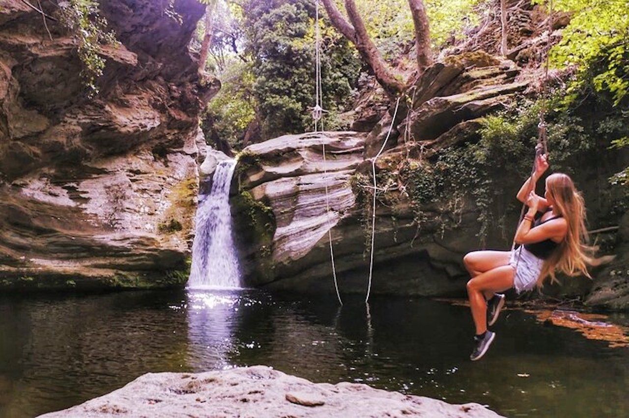 Andros: Achla River Trekking zum Wasserfall