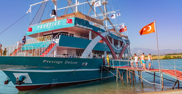 City of Side: Sightseeing Cruise w/ Swim Stops & Foam Party