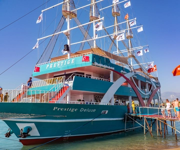 City of Side: Sightseeing Cruise w/ Swim Stops & Foam Party