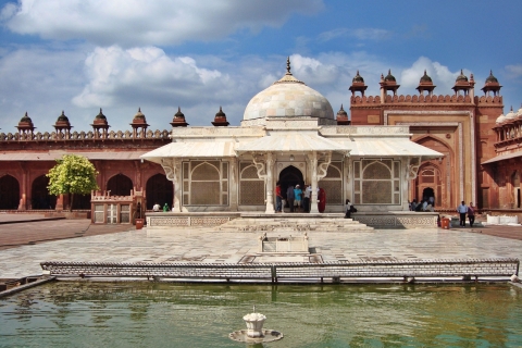 Van Delhi: 02-daagse Taj Mahal privétour bij zonsopgang en zonsondergangMet hotelaccommodatie