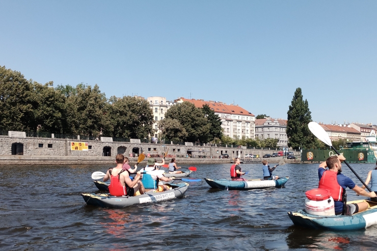 Praag: kanotocht door het stadscentrum