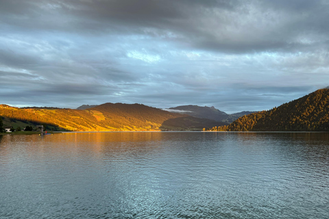 Waterbike op het meer van ZürichWaterfietstocht op het meer van Zürich - Tandem voor de hele dag