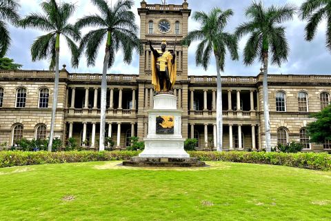 Honolulu: Downtown and Diamond Head Tour with Local Guide