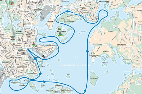 Helsinki: hop-on, hop-off-bustour en rondvaart langs hoogtepunten van de stad