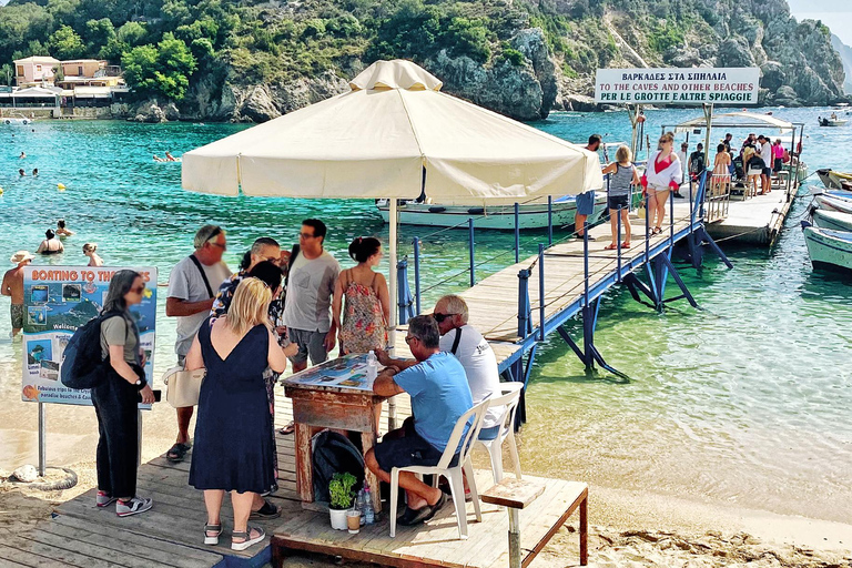 Corfu: Palaiokastritsa zwemmen en Afionas zonsondergang tour