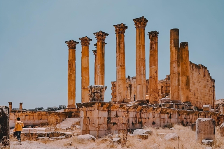 Vanuit de Dode Zee: Jerash en Amman volledige dagtourTransport- en toegangskaarten