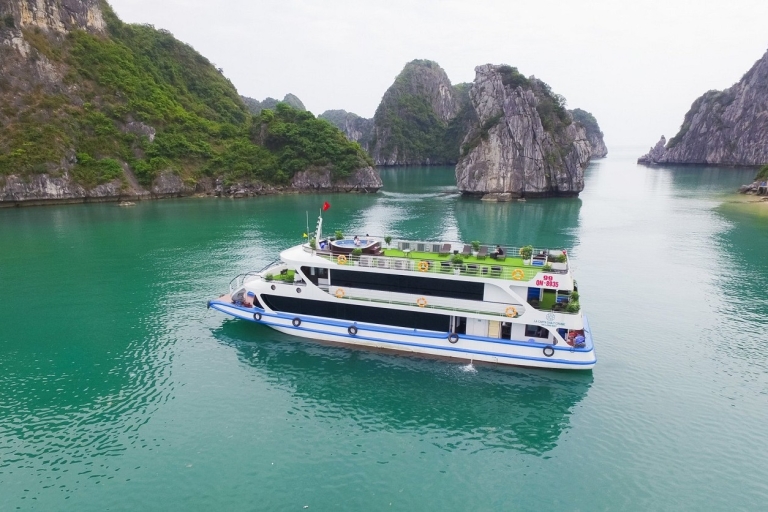 Całodniowa wycieczka Luksusowy rejs po zatoce Ha Long Bay i jacuzzi