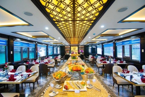 Full Day Tour Ha Long Bay Luxury Cruise & Jacuzzi