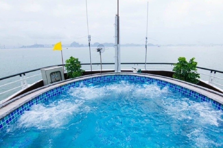 Volledige dagtour Ha Long Bay Luxe cruise en jacuzzi