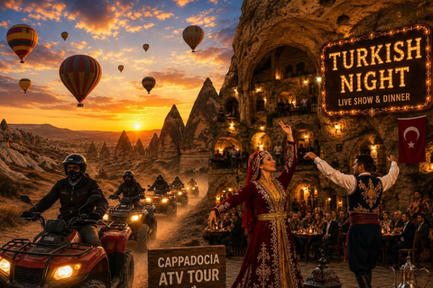 Cappadocia: ATV Safari and Turkish Night Show with Dinner Cappadocia: ATV Safari and Turkish Night Show with Dinner