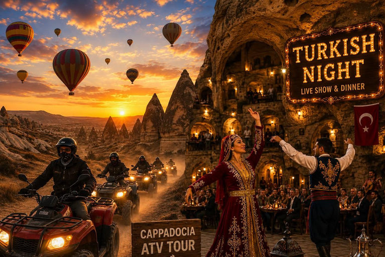 Cappadocia: ATV Safari and Turkish Night Show with Dinner Cappadocia: ATV Safari and Turkish Night Show with Dinner
