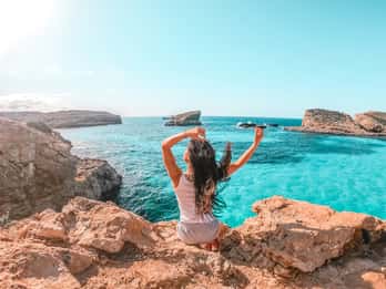 Au départ de Sliema : Croisière sur l'île de Comino et le lagon bleu