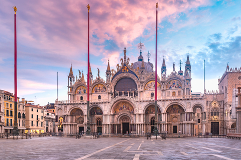 Venise : Visite de la Grande Venise en bateau et en gondoleVisite privée de 4 heures de Venise en bateau et en gondole avec arrêts