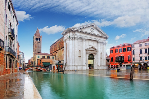 Venedig: Große Venedig-Tour mit Boot und Gondel3-stündige private Tour durch Venedig mit Boot und Gondel