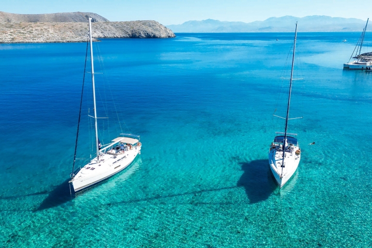 Heraklion: Dia Island Private Sailing Cruise with Full Meal Morning Private Sailing Trip to Dia Island (6hrs)