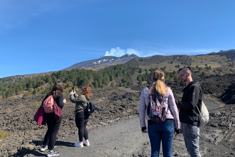 Catania: Mount Etna Morning Jeep Tour Guided Tour in English