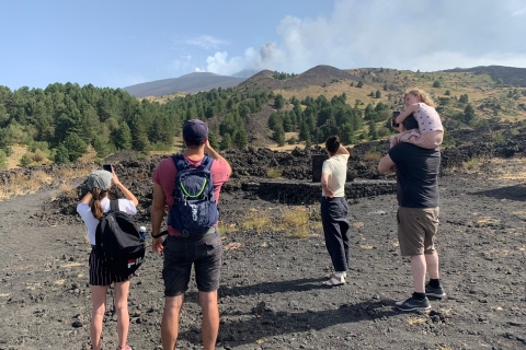 Catania: Mount Etna Morning Jeep Tour Guided Tour in English