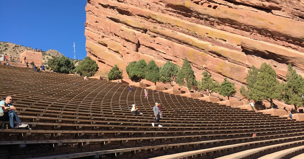 red rocks driving tour