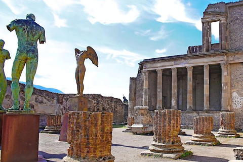 From Positano: Sorrento & Pompeii Private Tour w/ Transfers
