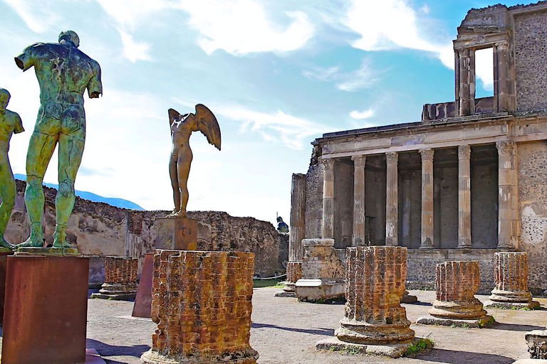 From Positano: Sorrento & Pompeii Private Tour w/ Transfers