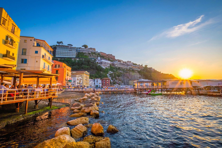From Positano: Sorrento & Pompeii Private Tour w/ Transfers