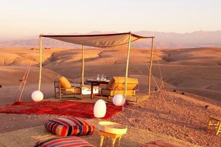 Marrakesh: Desert Sunset with Dinner and Show Marrakesh: Desert Sunset Camel ride with Dinner and Show