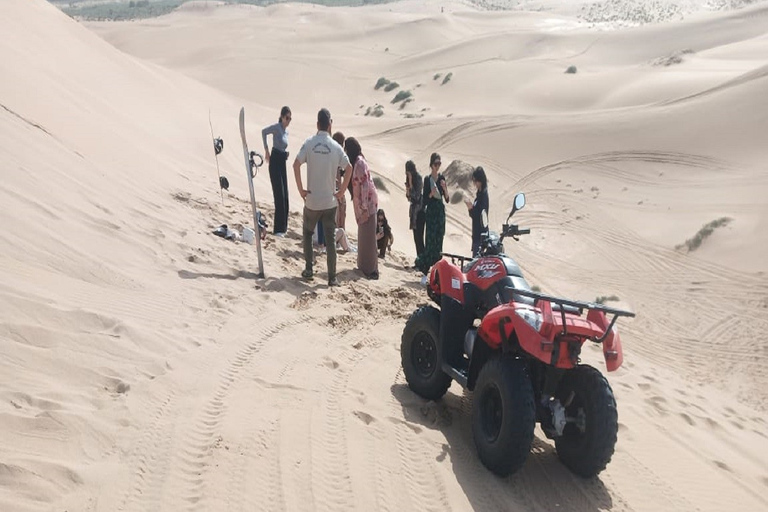 Agadir: Quadcykling och sandboarding i Saharaöknen: Agadir: Quadcykling och sandboarding i SaharaöknenFrån Agadir halvdags fyrhjuling - morgon