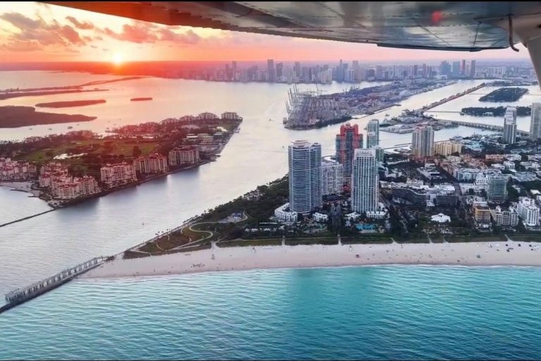 Miami: Prywatna 45-minutowa wycieczka lotnicza z przewodnikiem w South Beach