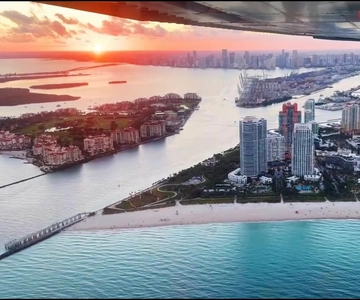 Miami: South Beach Private 45-Minute Private Flight Tour