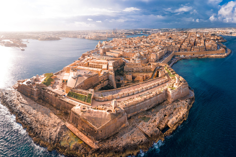 Valletta: Guided Walking Tour with Optional Cathedral TourTour with English-Speaking Guide (Including Cathedral Visit)