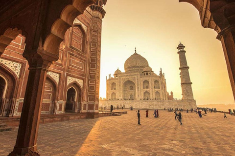 Tajmahal Tour bei Sonnenuntergang