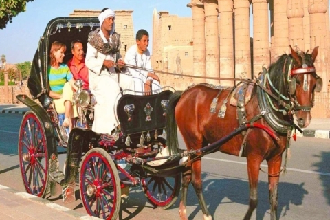 Luxor: stadstour door Luxor per paardenkoets