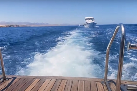 Sharm El Sheij Crucero de lujo por Ras Mohammed y la Isla BlancaRas Mohammed, almuerzo barbacoa, esnórquel y traslado privado
