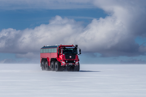 Gullfoss: Wycieczka po jaskini lodowej i lodowcu w ciężarówce Glacier Monster Truck