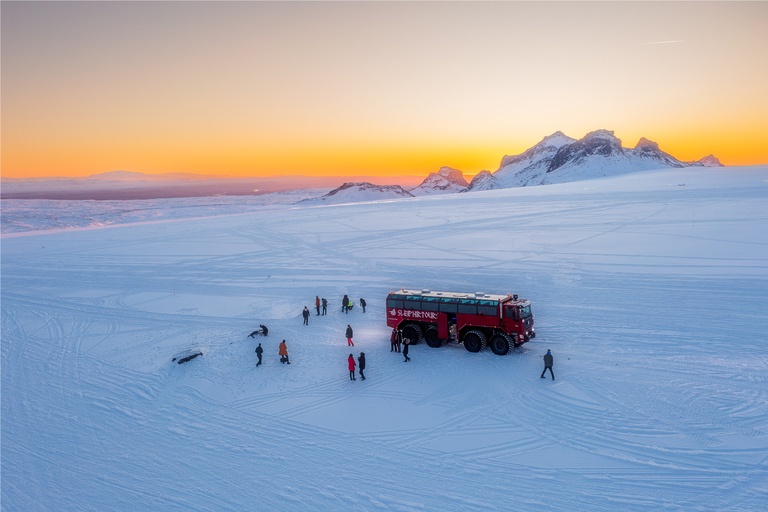 Gullfoss: Ice Cave and Glacier Tour in Glacier Monster Truck