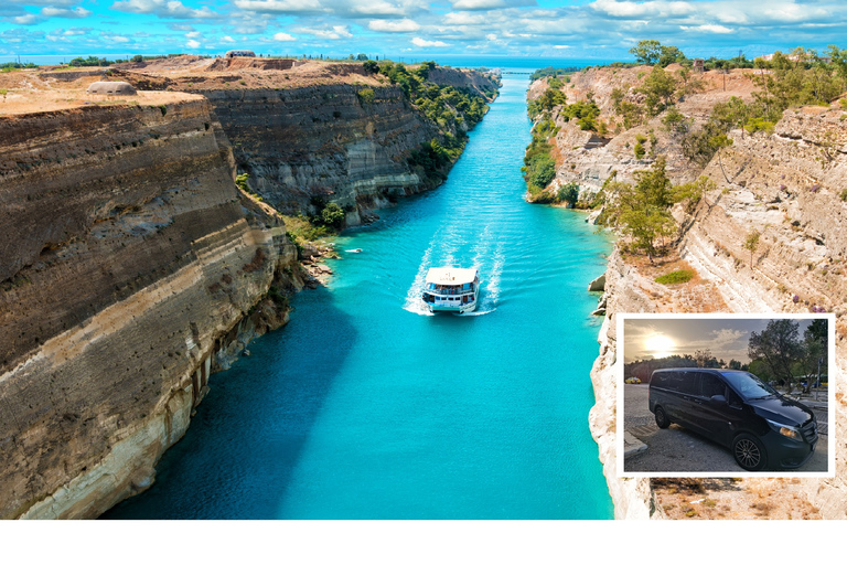 Athènes : Visite accessible en fauteuil roulant des sites de Corinthe et d'Argolis