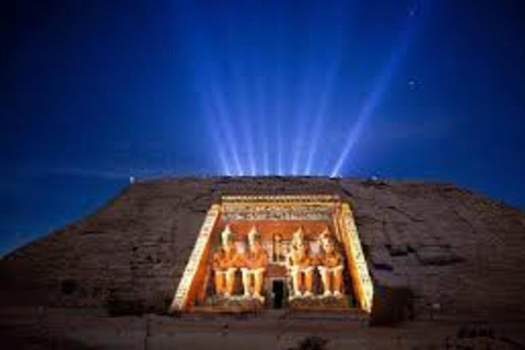 Aswan: Geluids- en lichtshow in de Philae-tempel