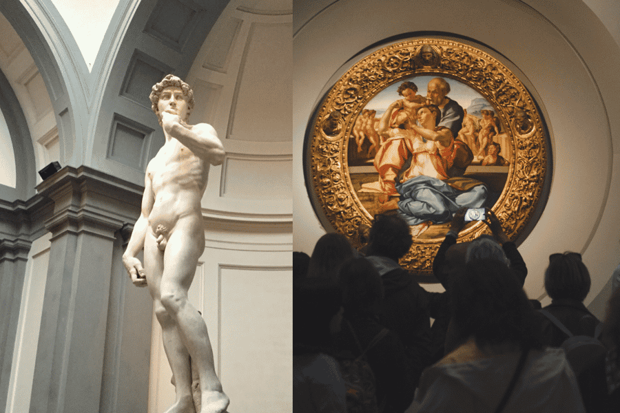 Florenz: 4-stündige Führung durch die Accademia- und Uffizien-Galerien