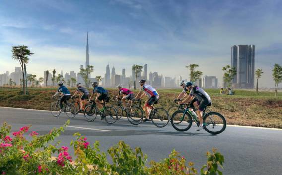 Erlebe den Nervenkitzel des Radfahrens in Dubai