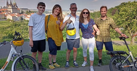 Prag 3-Stunden Sightseeingtour mit dem Elektrofahrrad