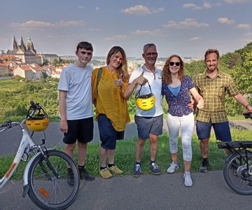 Prague 3-Hour Sightseeing Tour by Electric Bike