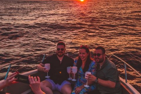 Dubrovnik: Private Bootsfahrt bei Sonnenuntergang mit Wein und Bier