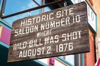 Tour de marche historique et historique de Wild West avec application pour smartphone - Housity