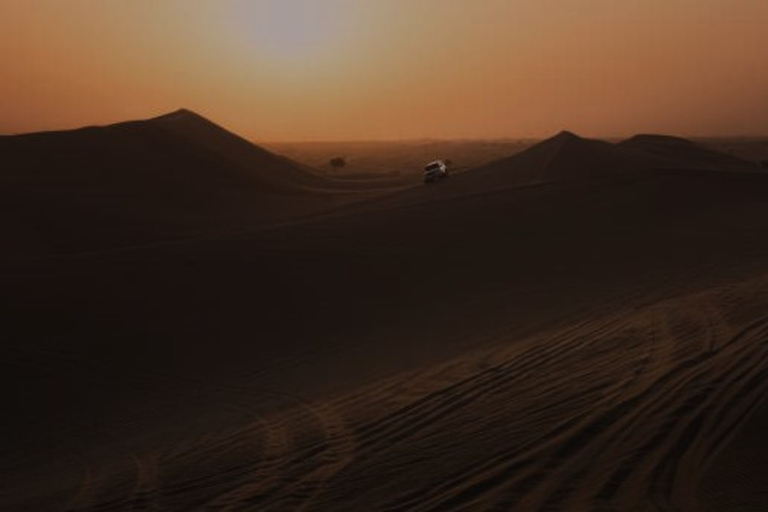 Doha: Safari nocturno por el desierto por mar, mar interior y paseo en camelloOpción Estándar