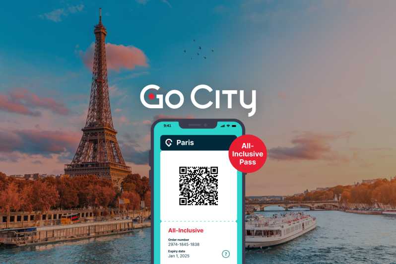 Paris: Go City All-inclusive Pass med 35+ attraksjoner